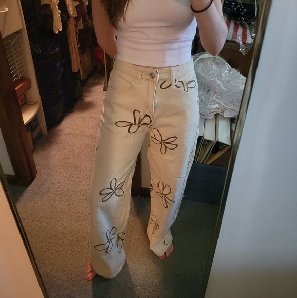 SHEIN Denim - Shein | Flower denim